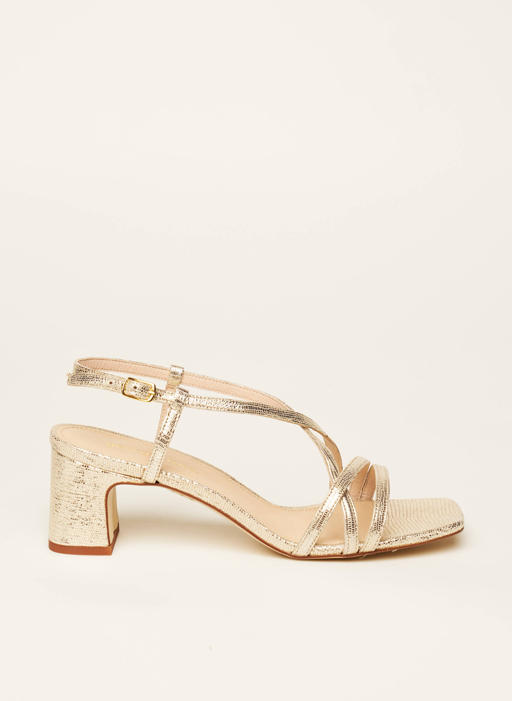 Georgia Rose Sandales Nu Pieds Femme couleur jaune