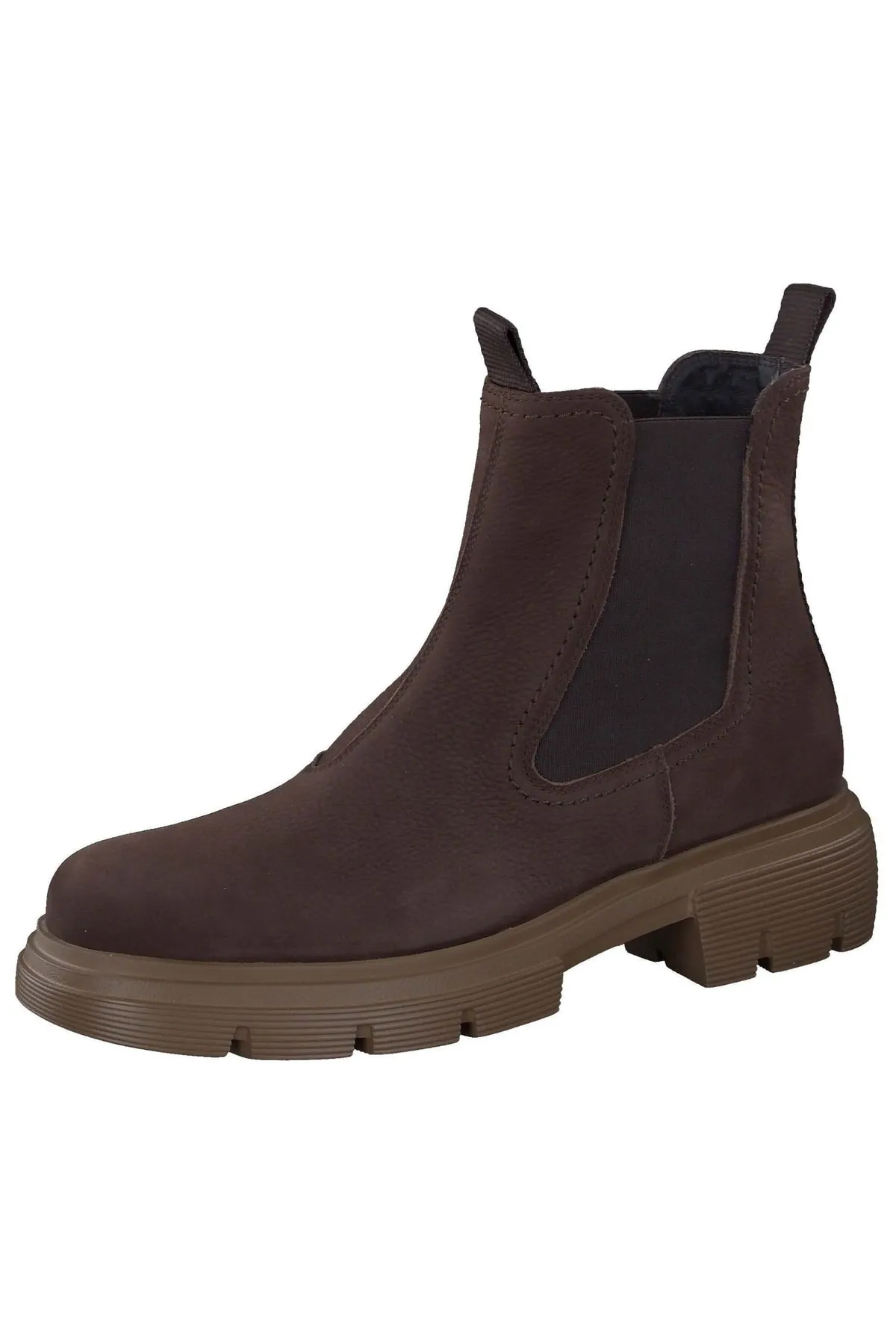 Paul Green  Stiefelette - Braun - Blockabsatz