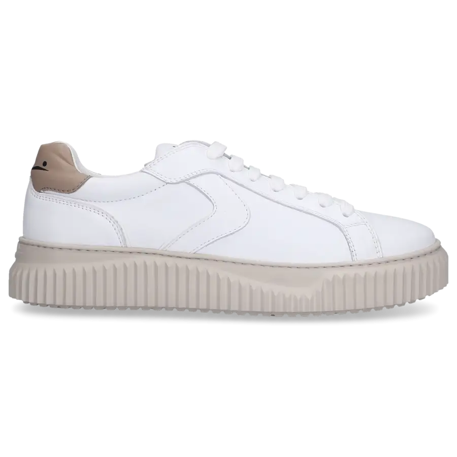 VOILE BLANCHE - Sneaker low LIPARI Kalbsleder - weiß