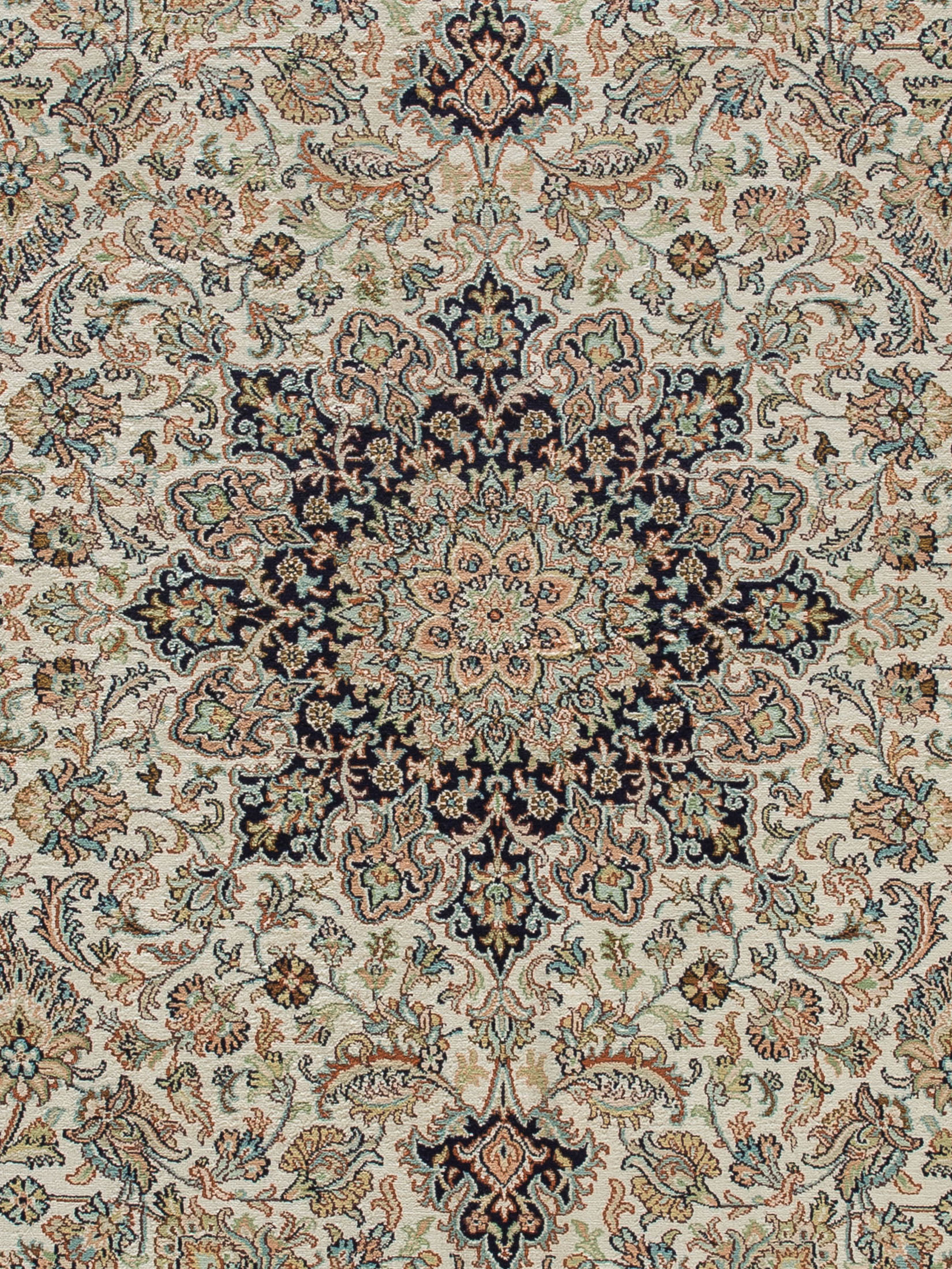 Kaschmir Seide 18/18 ca. 250 x 305 cm, Unikat / Einzelstück