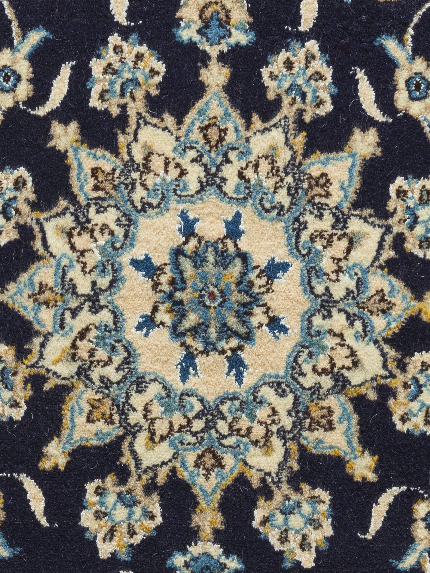Kaschmar Nain 12 Lah ca. 122 x 185 cm, Unikat / Einzelstück
