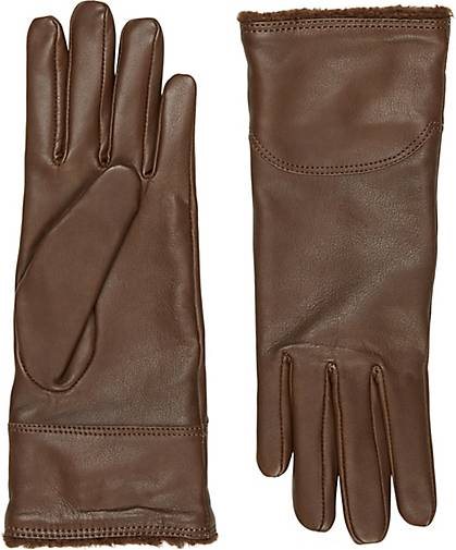 Marc O'Polo Leder-Fingerhandschuhe aus Lammnappa