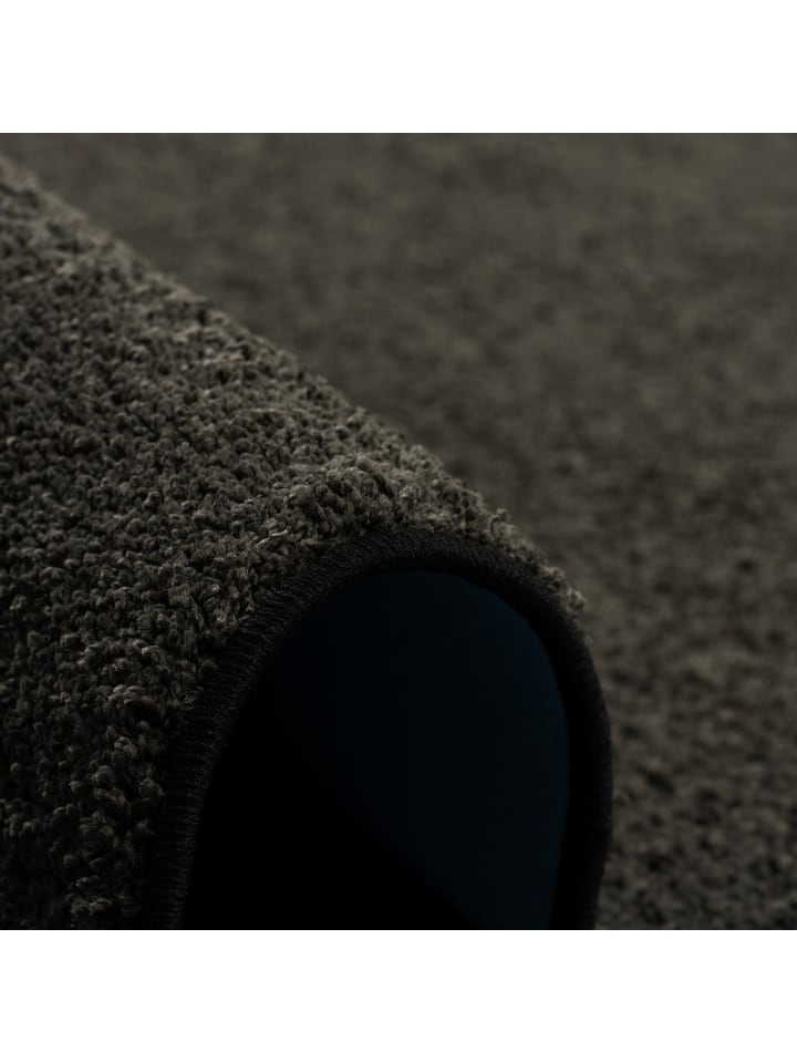 Snapstyle Hochflor Velours Teppich Läufer Mona in Zwart günstig kaufen