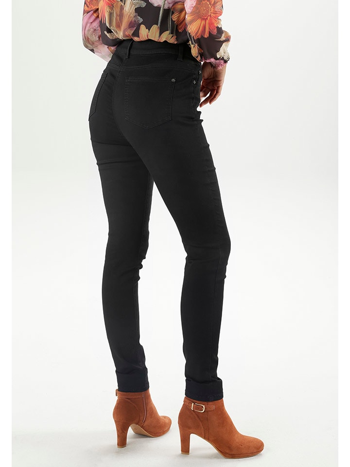 Aniston Jeans - Skinny fit - in Schwarz günstig kaufen