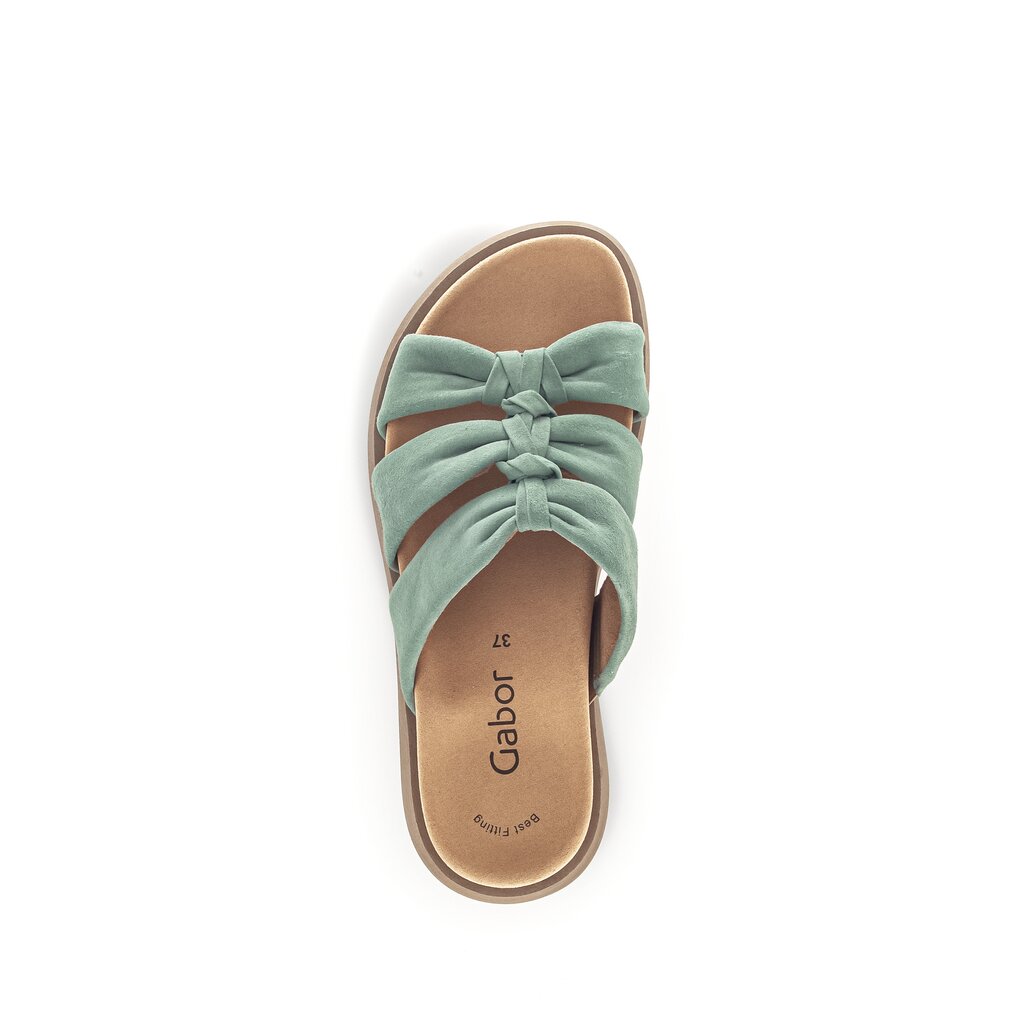 Gabor fashion Pantolette grün
