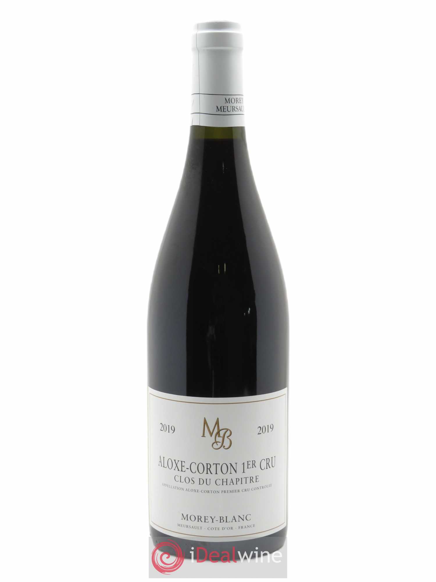 Aloxe-Corton 1er Cru Clos du Chapitre Morey-Blanc  2019 - Lot de 1 Bouteille