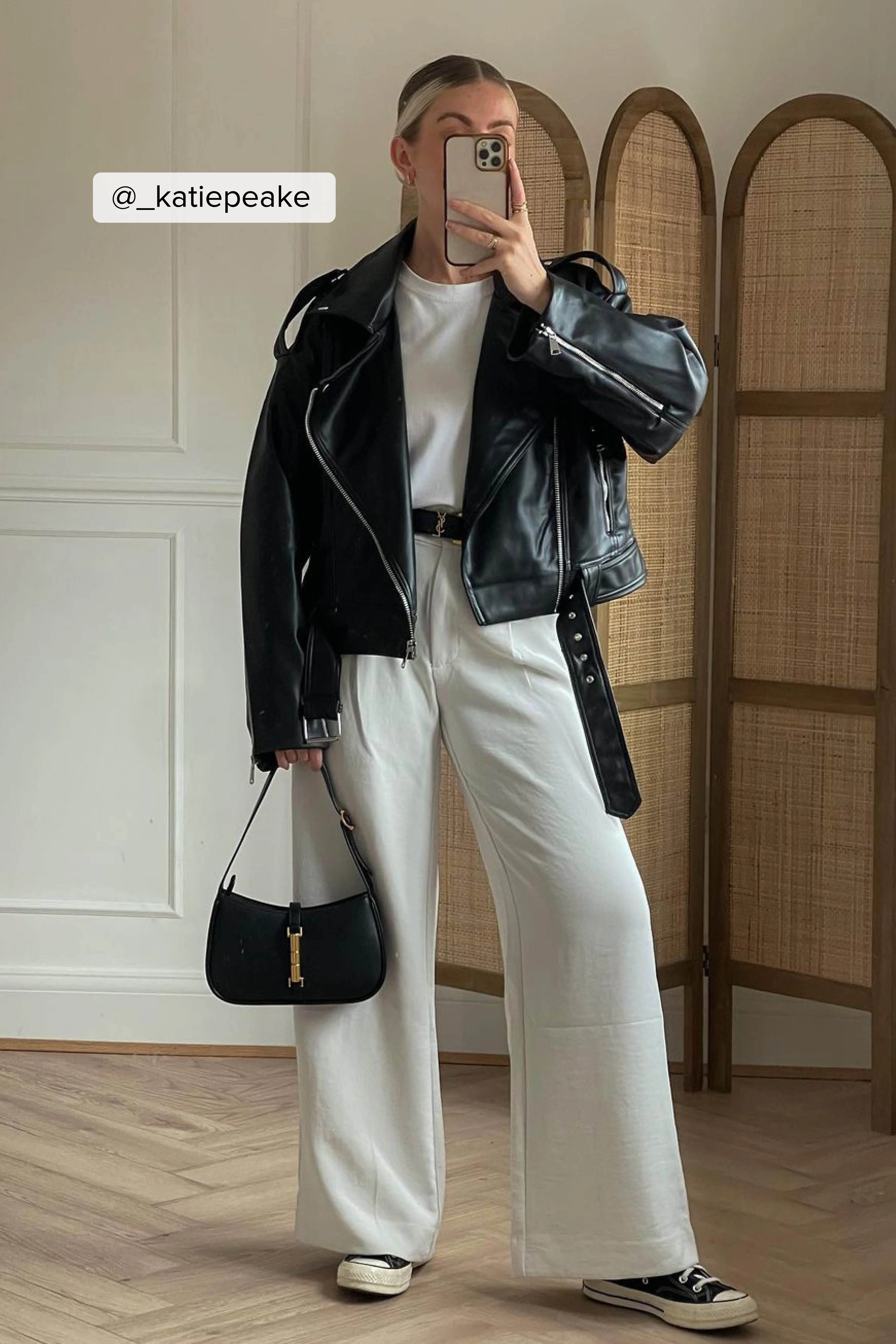 PU Biker Jacke