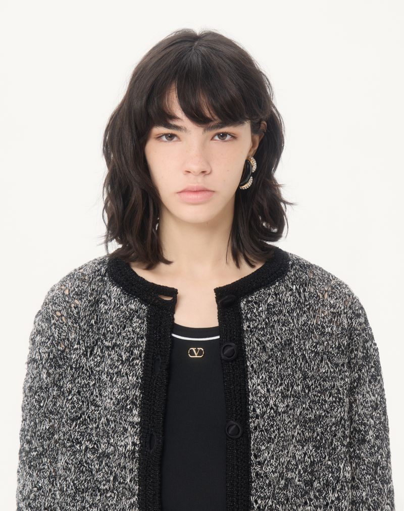 Blusa de malha de algodão