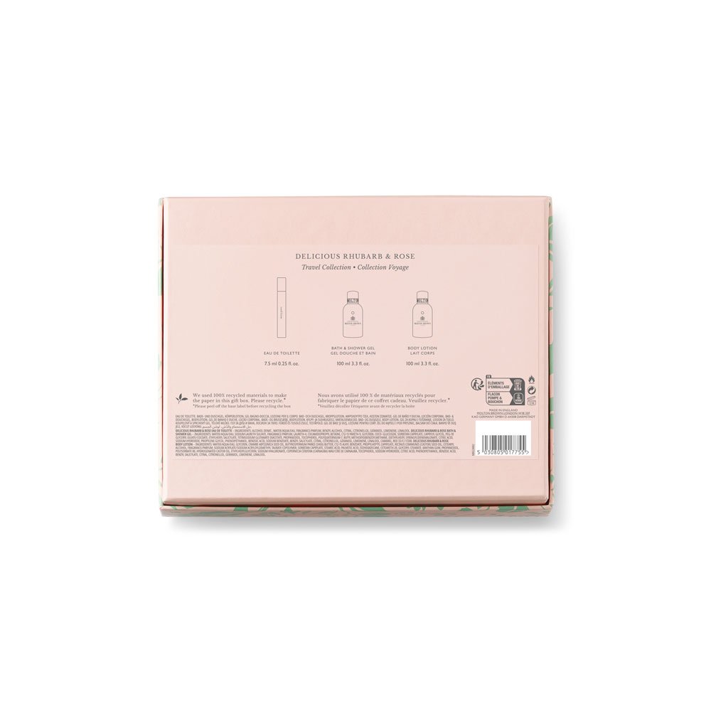 Molton Brown Delicious Rhubarb & Rose Travel Set