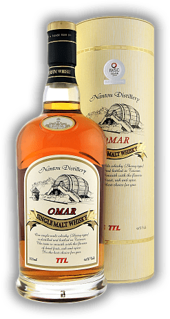 Omar Single Malt Sherry Cask Omar Single Malt Sherry Cask  0,7	 Liter - Vol 46%