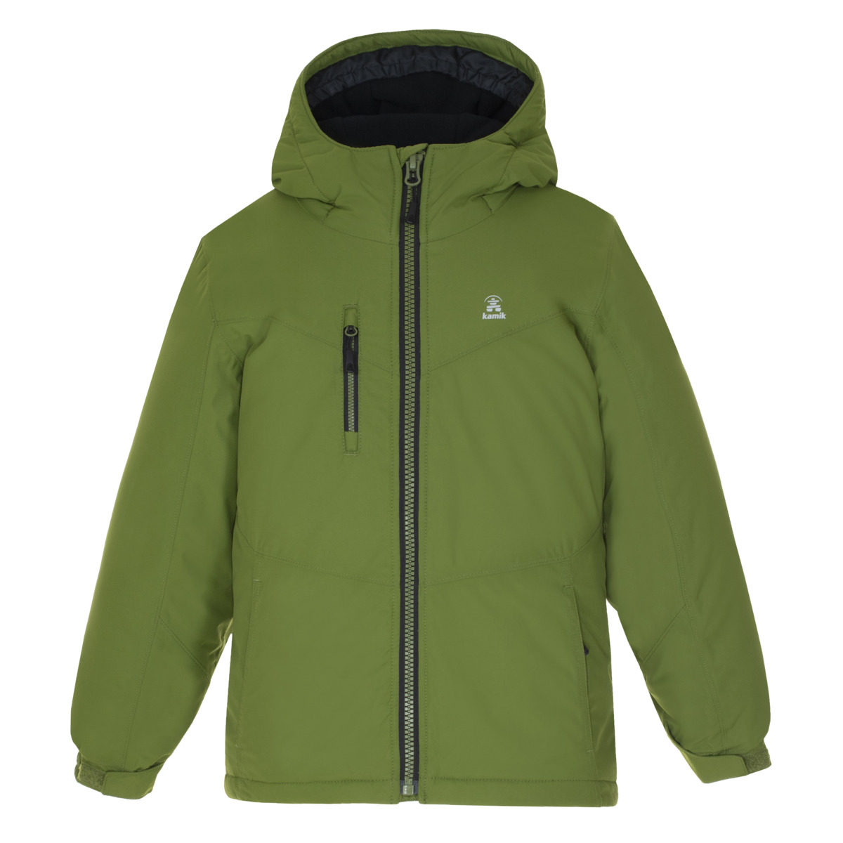 Kamik Finn Winterjacke dunkelgruen