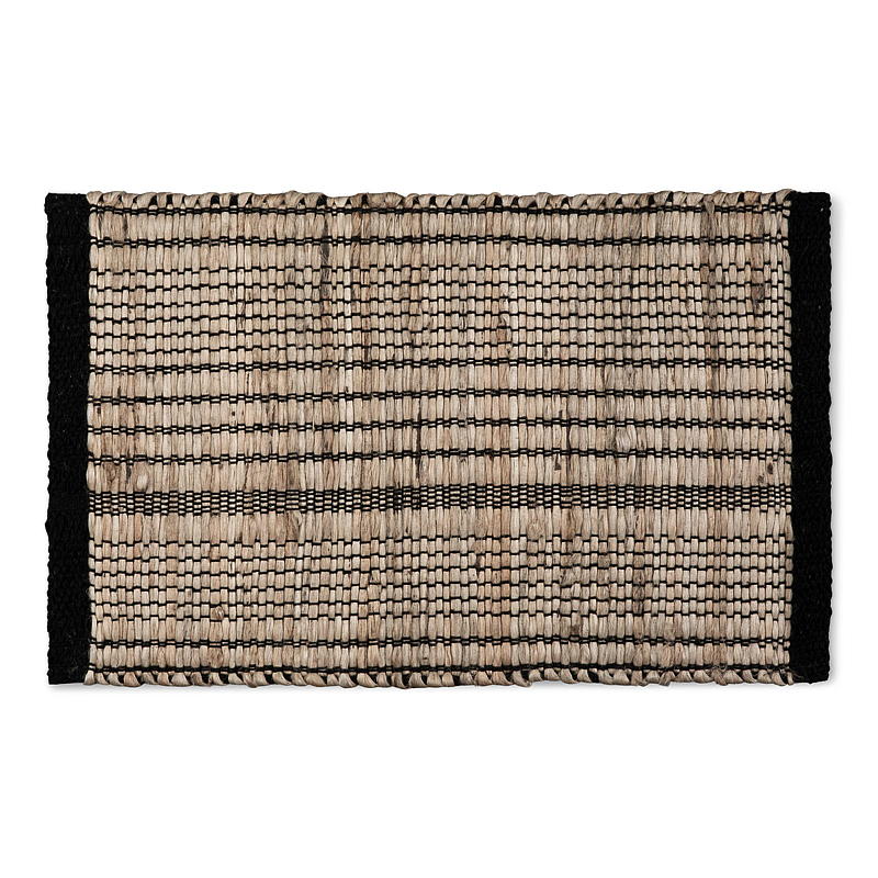 Home Brikke 33x48 cm jute m/sort