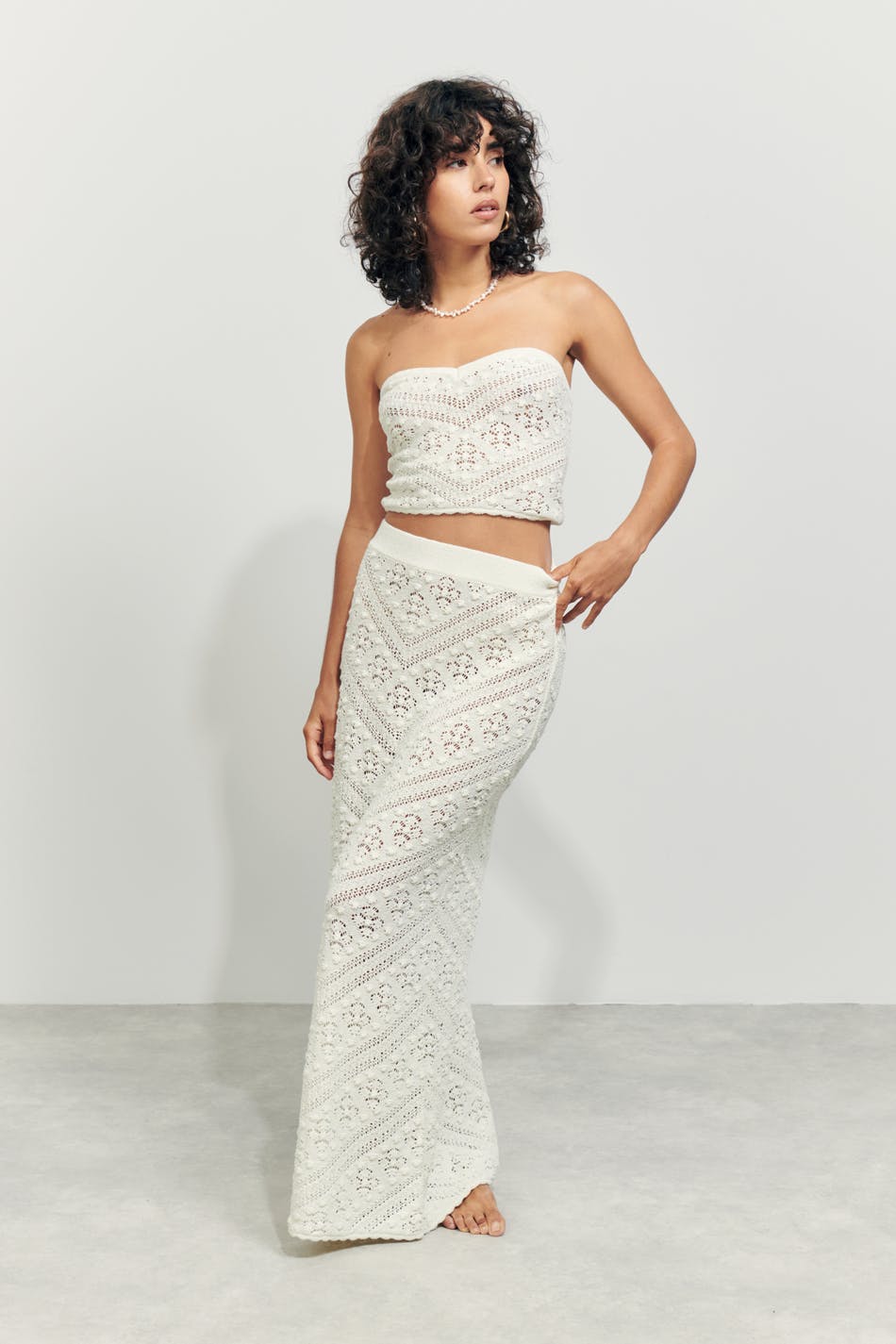 Crochet tube top