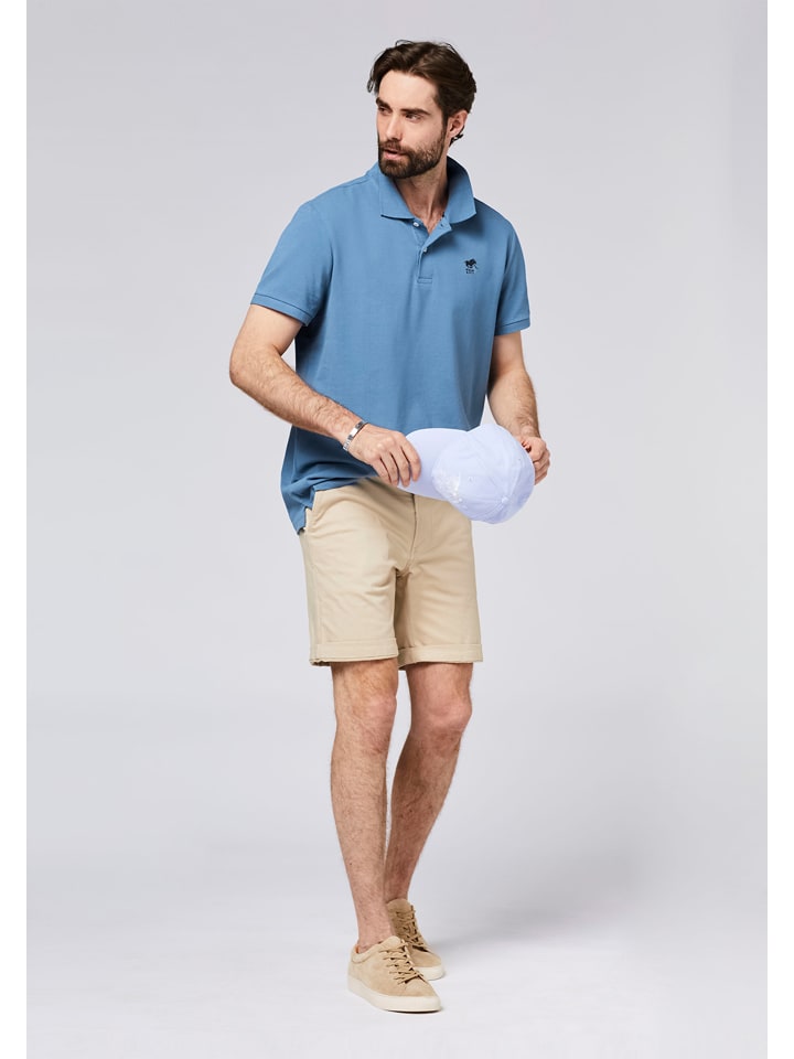 Polo Sylt Poloshirt in Blau günstig kaufen