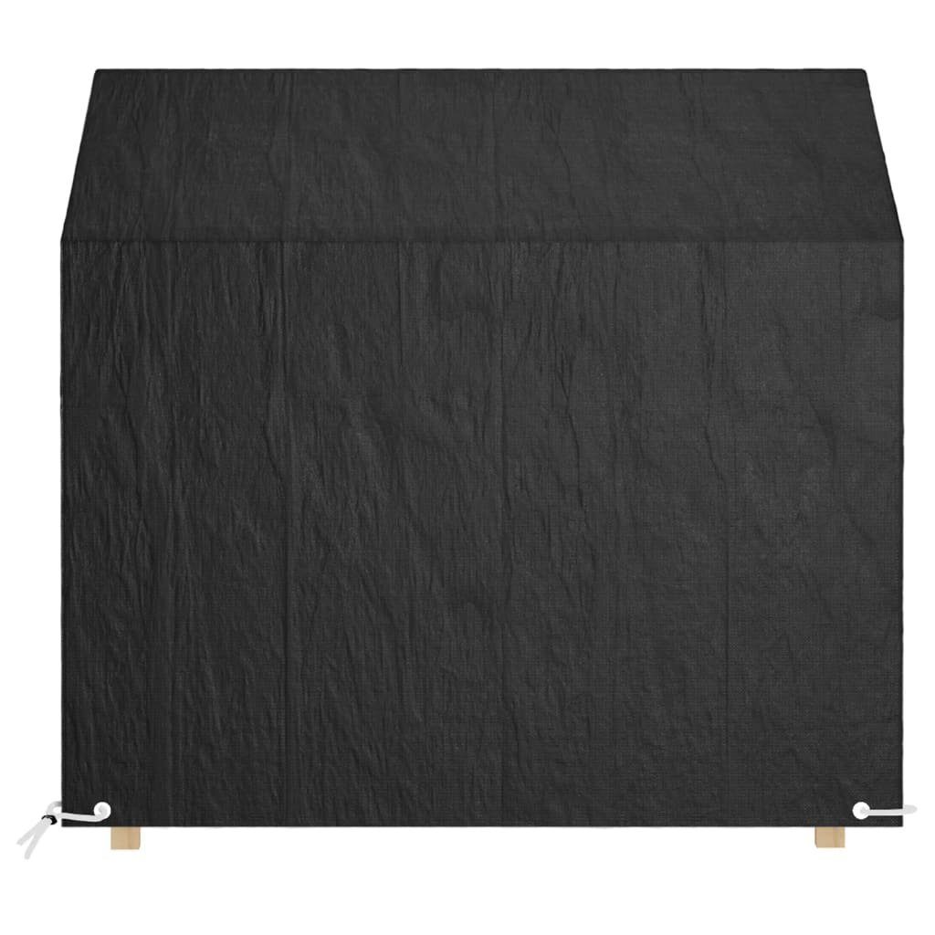 vidaXL Gartenmöbel-Schutzhülle Abdeckung für Gartenbank 8 Ösen 130x70x70/88 cm Polyethylen (1-St)
