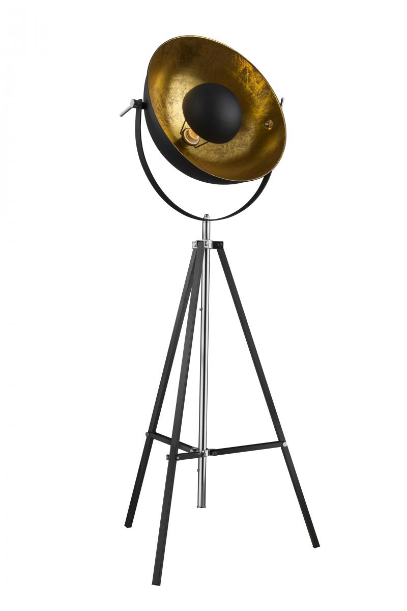 Globo Lighting - XIRENA - Stehleuchte Metall verchromt, 1x E27