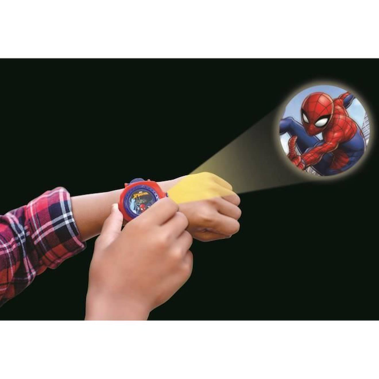 SPIDER-MAN Montre digitale avec projection de 20 images