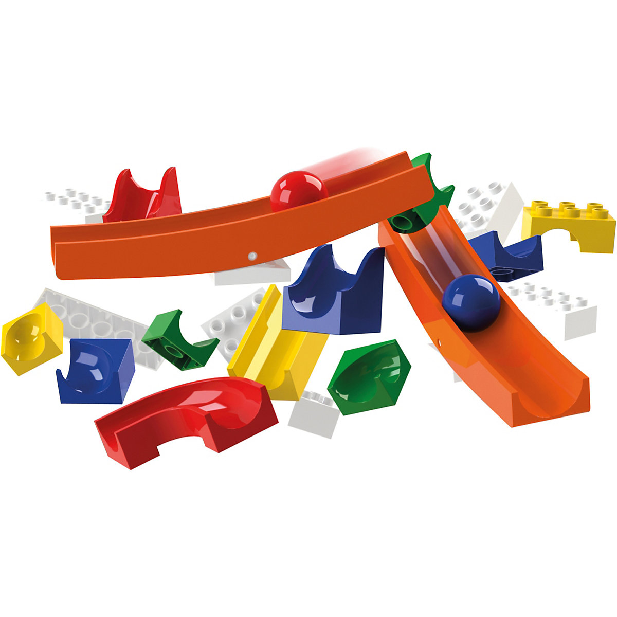 Hubbelino - Kugelbahn Wippe Ergänzung, 45-tlg.