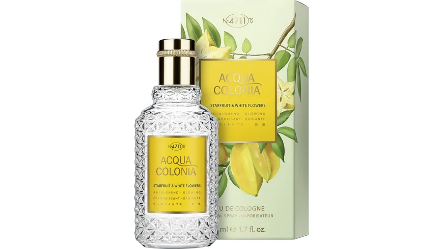4711 ACQUA COLONIA Starfruit + Wildflowers Eau de Cologne 50 ml