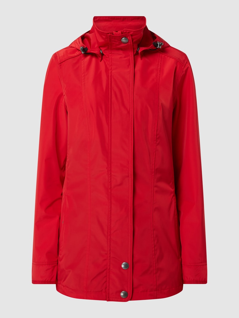 Funktionsjacke mit Label-Applikation Modell 'TOUJOURS 382' in rot