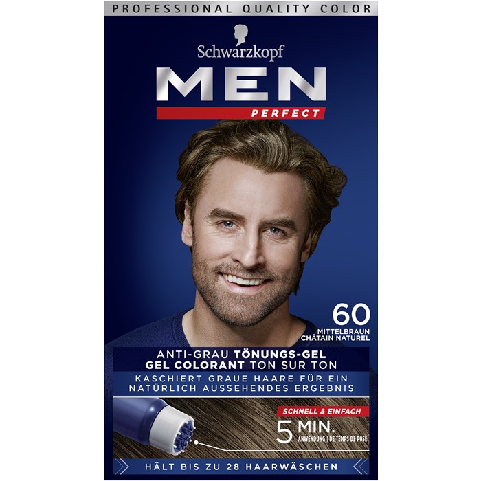 Anti-Grau-Tönungs-Gel Natur Mittelbraun