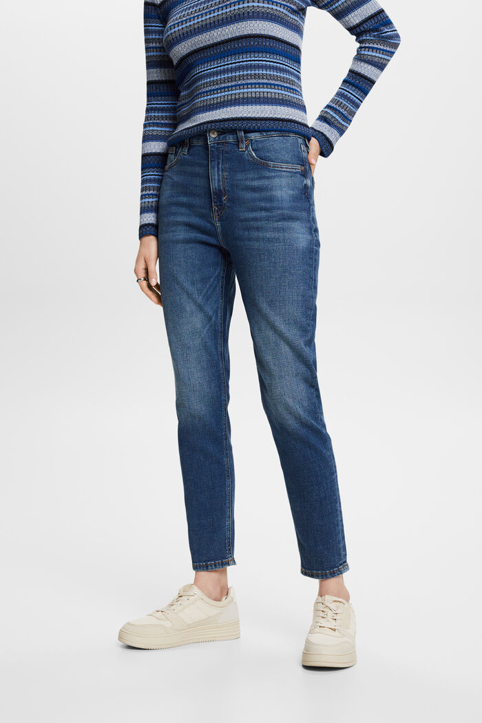 Retro-Classic-Jeans mit mittlerer Bundhöhe