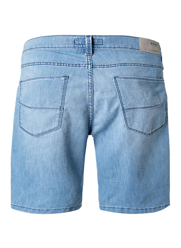Brax, Jeansshorts, Baumwoll-Stretch COOLMAX®, hellblau