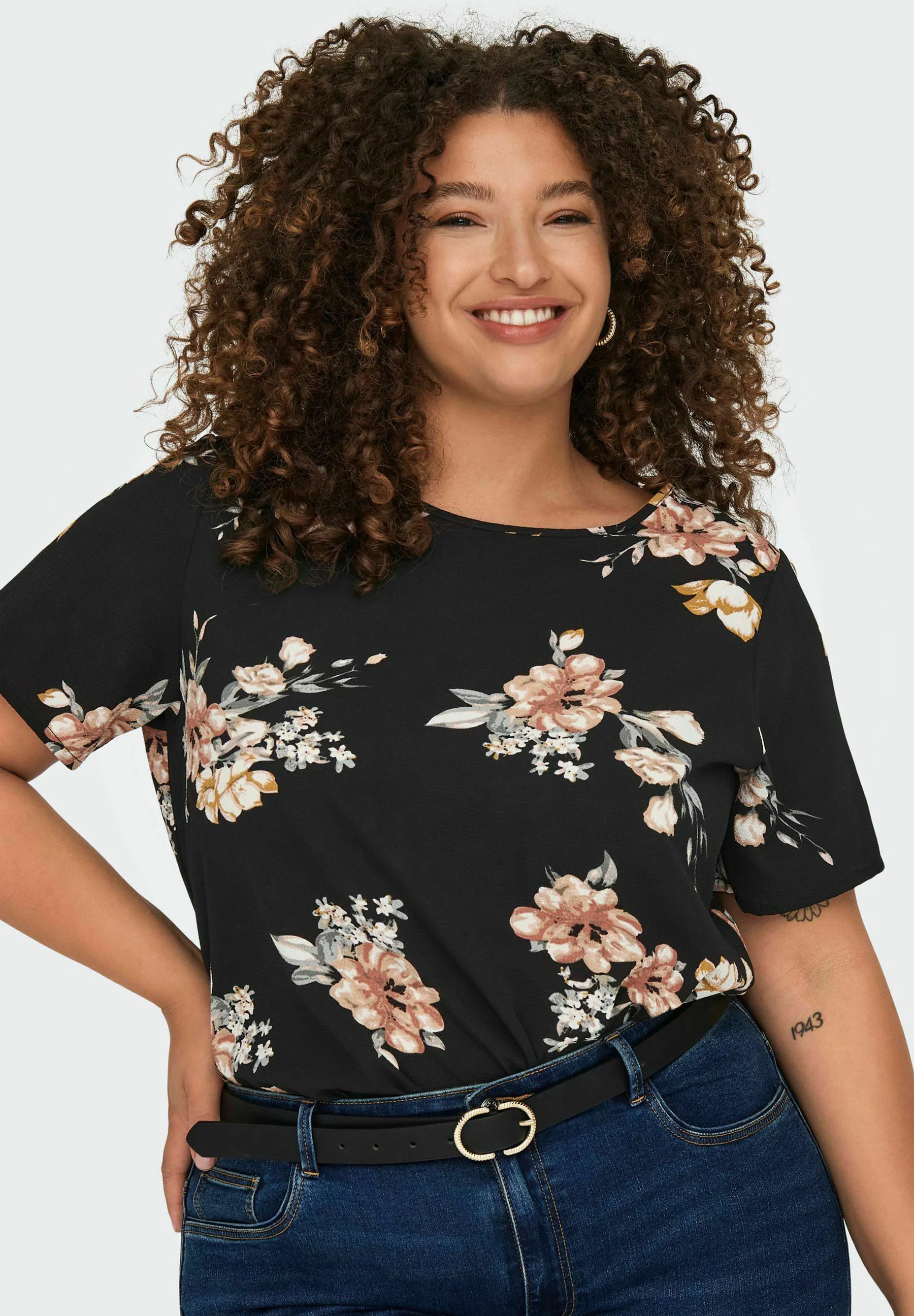 ONLY Carmakoma CARVICA LIFE - Camiseta con estampado