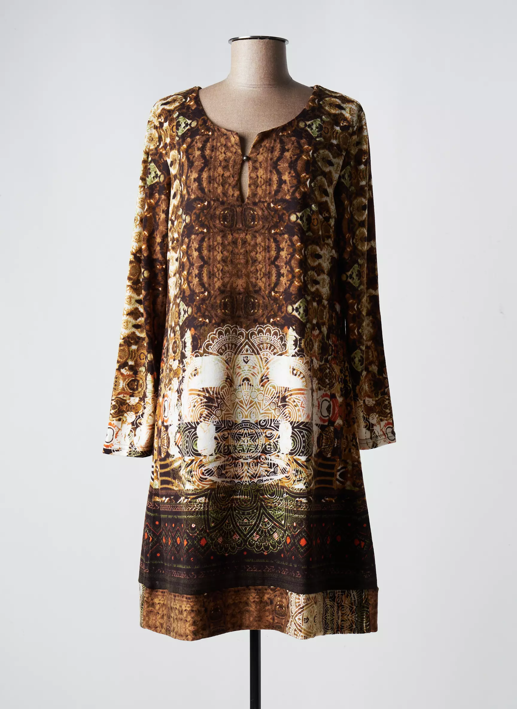 Soggo Robes Pulls Femme couleur marron