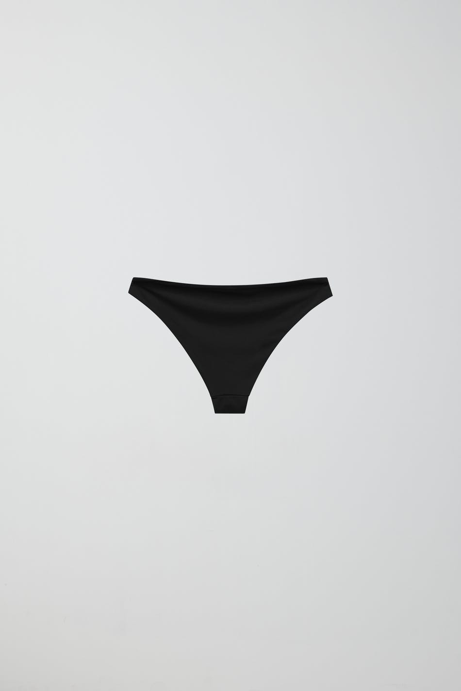 High shine bikini brief