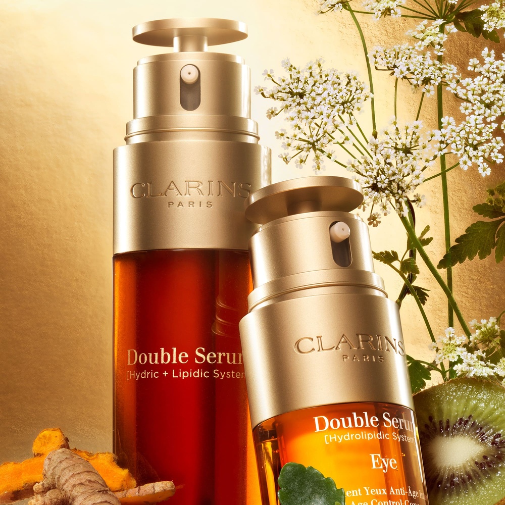 Clarins Double Serum Traitement Complet Anti-Âge Intensif