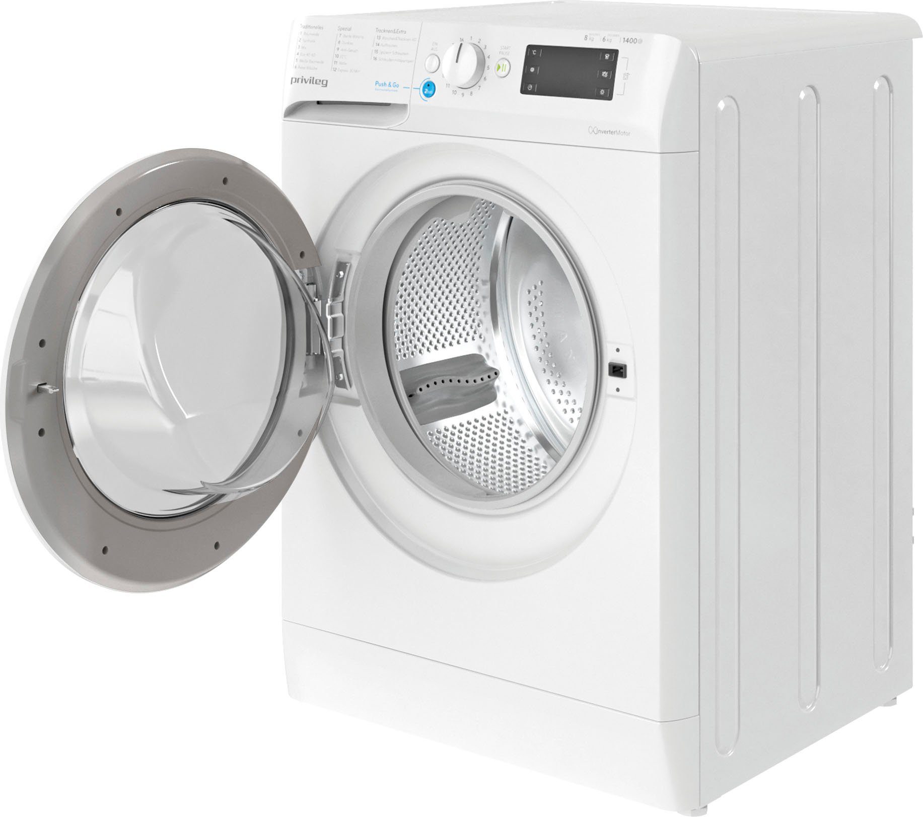 Privileg Waschtrockner PWWT X 8645 DE, 8 kg, 6 kg, 1400 U/min