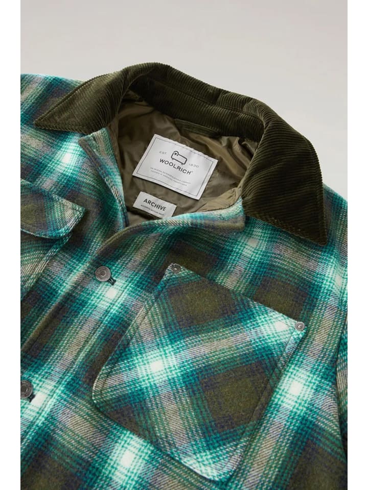 Woolrich Winterjacke in Grün günstig kaufen