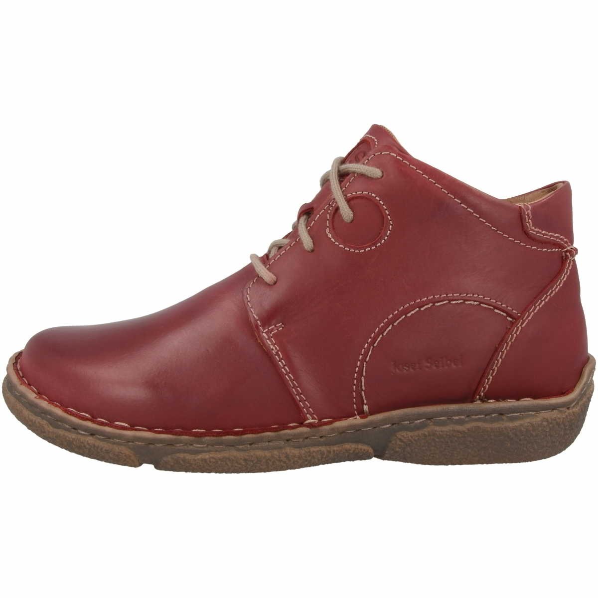 JOSEF SEIBEL Schnür-Stiefeletten rot NEELE 46