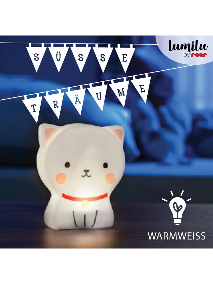 Reer lumilu Cute Friends cat in Weiß ab 0 Monate günstig kaufen onesize