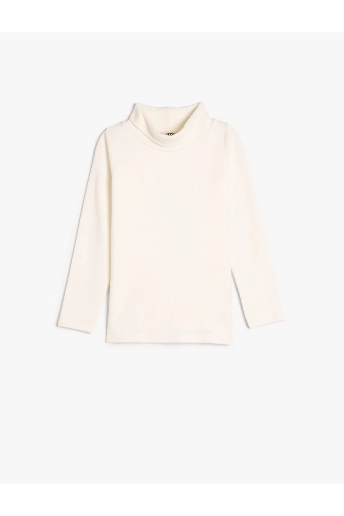 Koton  Basic-T-Shirt mit Rollkragen, weich strukturiert, dick, langärmlig