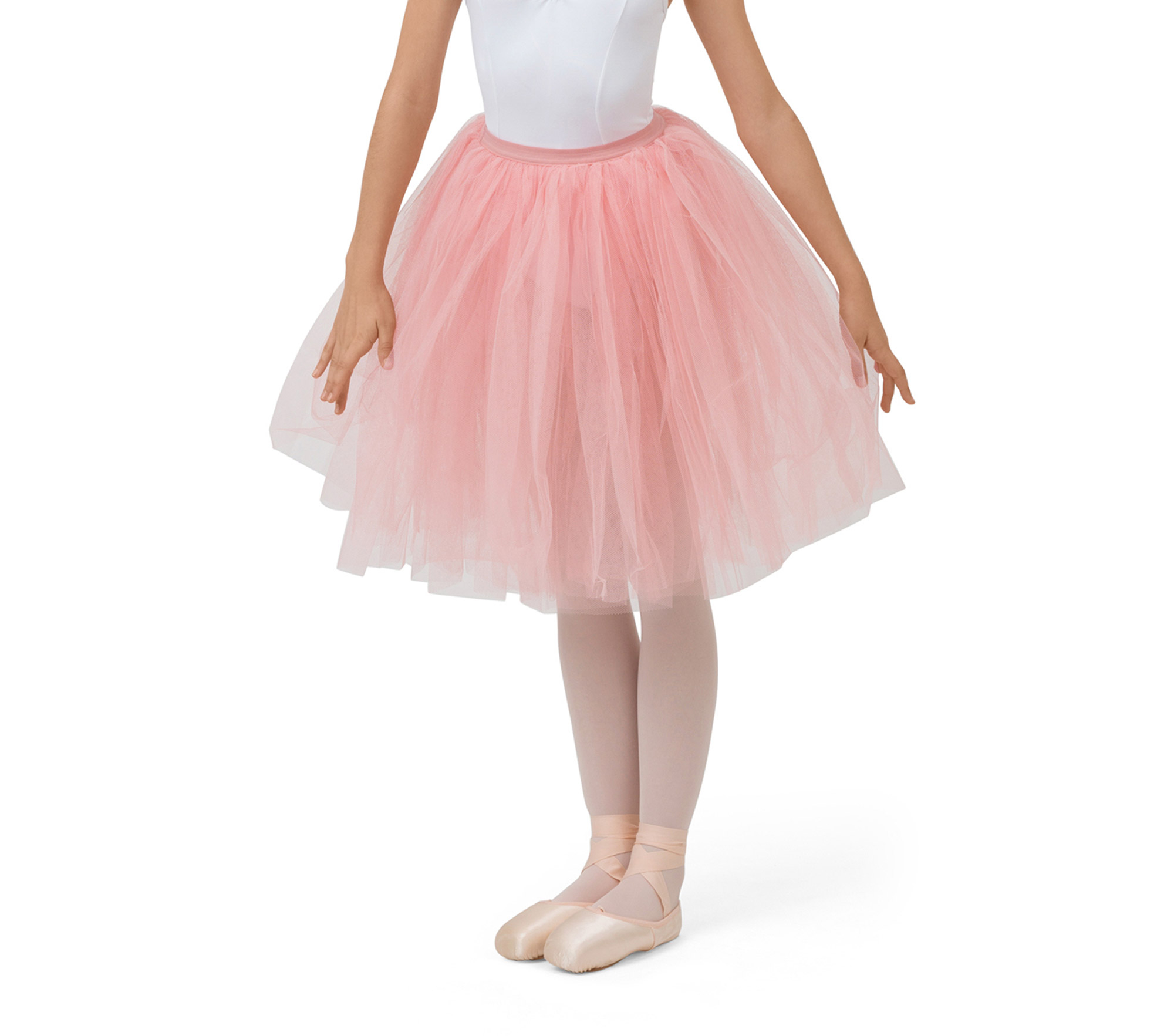 Long tulle skirt