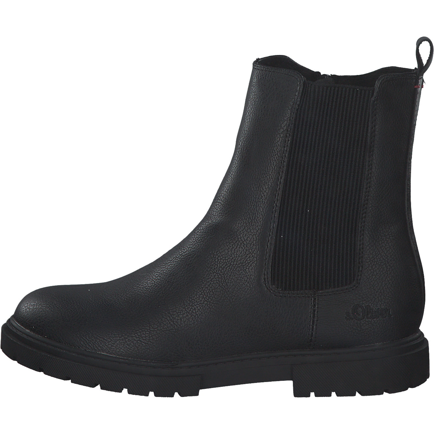 s. Oliver 45410, Chelsea Boots, Kinder, Schwarz
