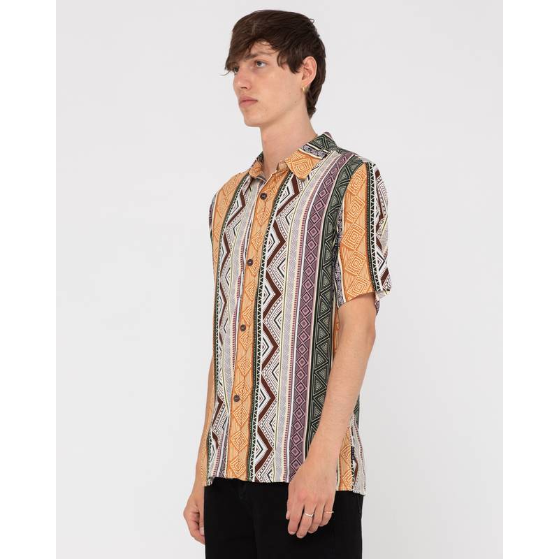 RUSTY INFESTATION SHORT SLEEVE SHIRT Kurzarmhemd Herren