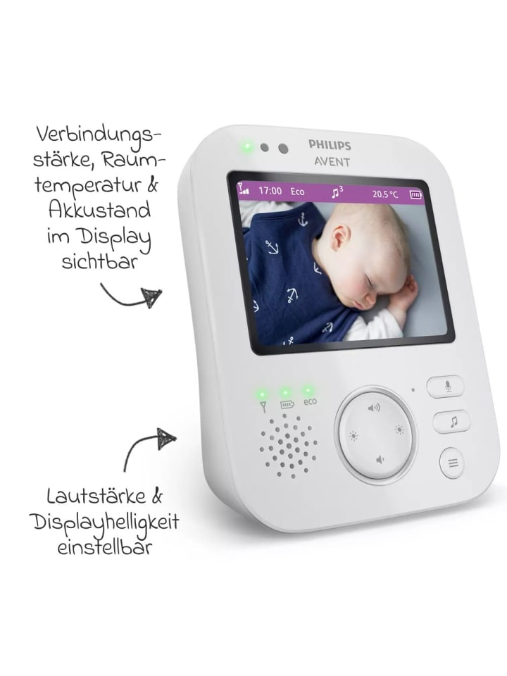 Philips Avent Video-Babyphone Premium SCD892/26 - inkl. in weiss günstig kaufen onesize