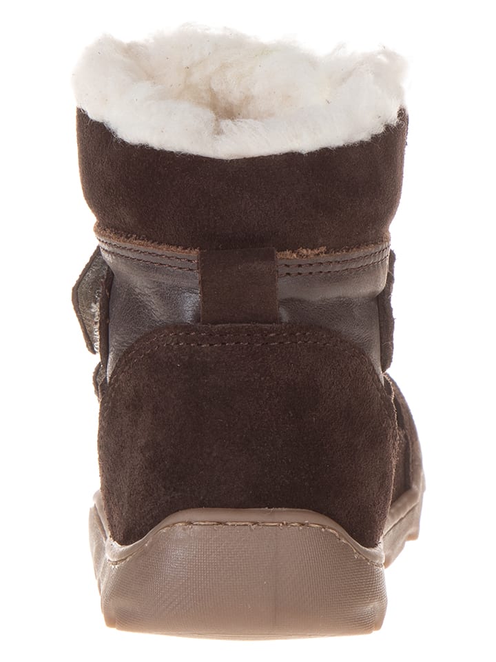 POM POM Leder-Barfußschuhe in Braun günstig kaufen