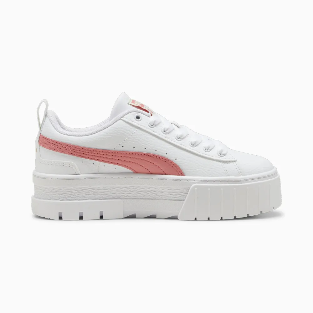 PUMA Mayze Leather Teenager 384527_27 / weiss