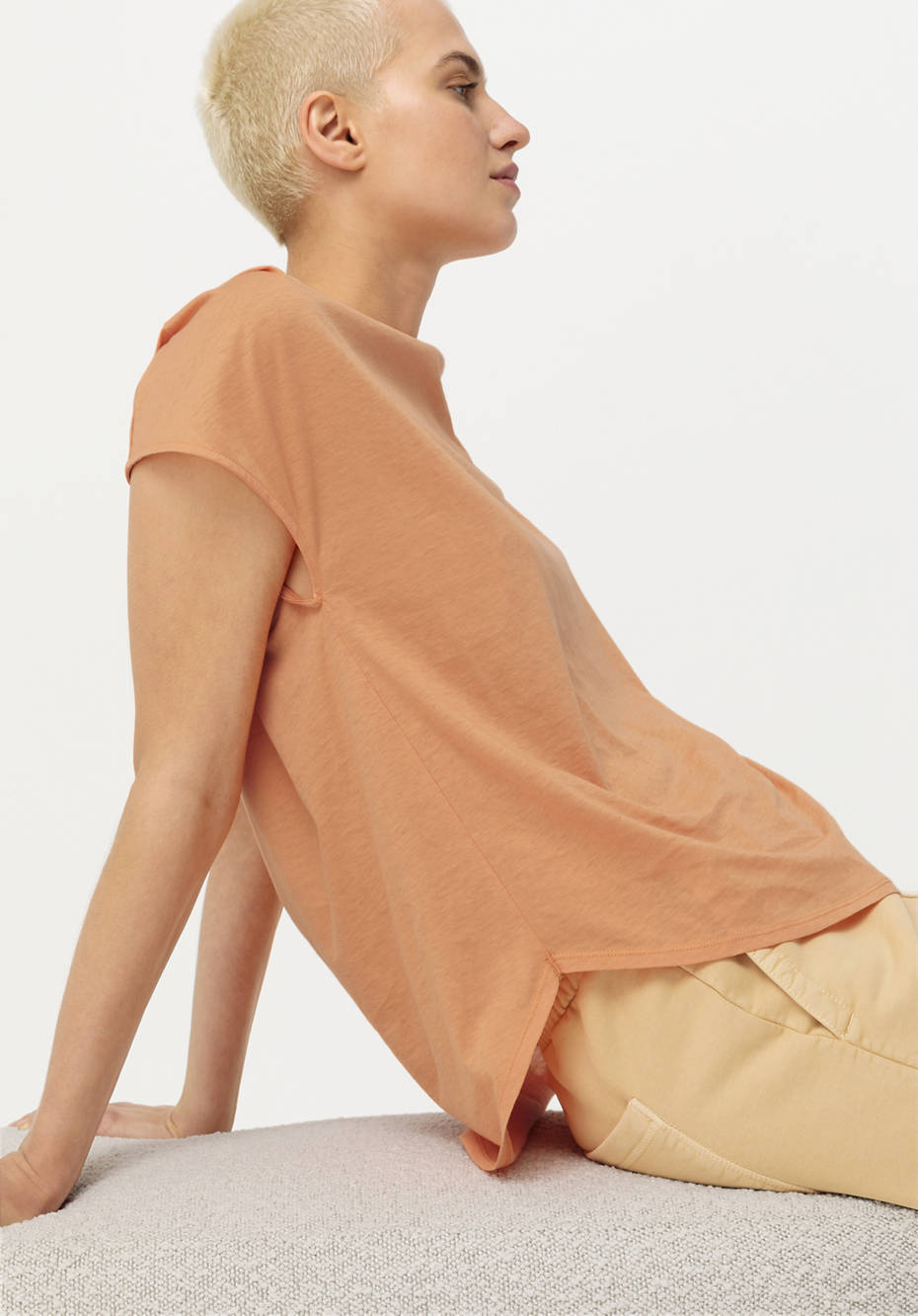 Funktions-Shirt aus reiner Bio-Baumwolle