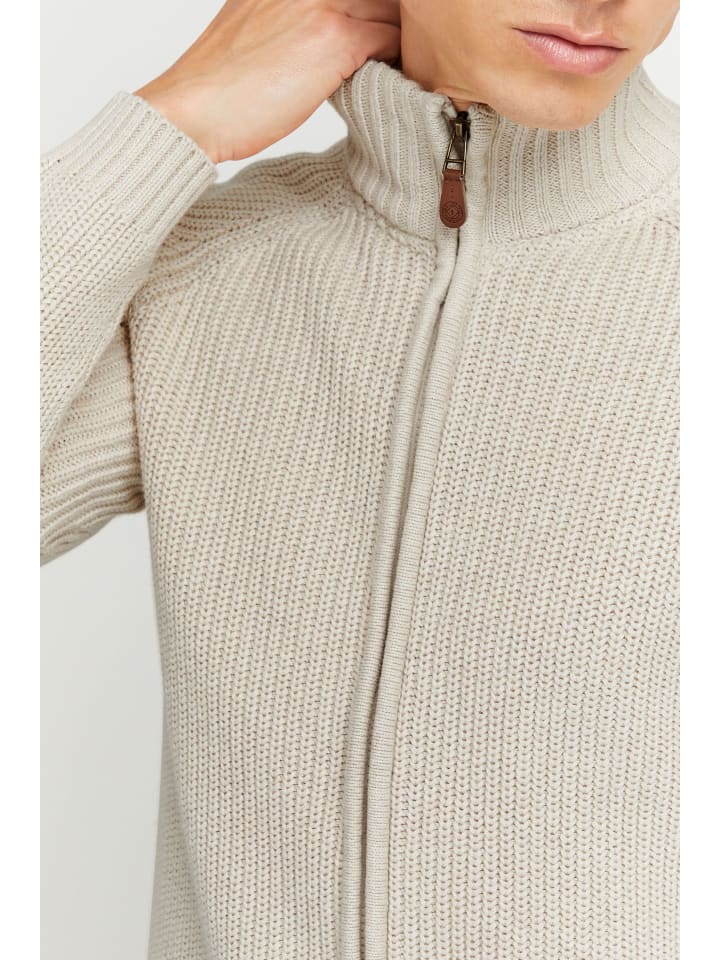 !SOLID Strickjacke SDXenos 21102718 ME Cardigan mit Troyerkragen in Beige günstig kaufen