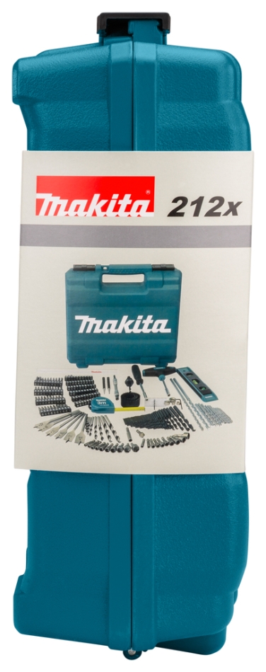 Makita Tilbehør E-06270 Bore-/skruebitssæt 212 dele