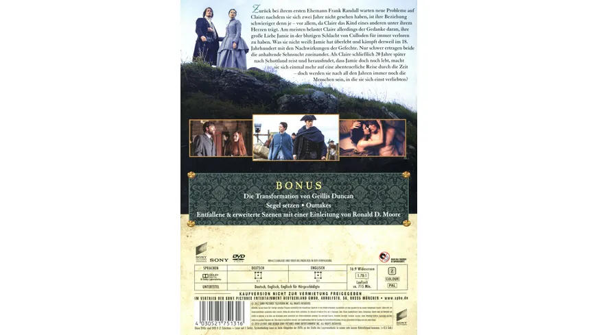 Outlander - Die komplette dritte Season  [5 DVDs]