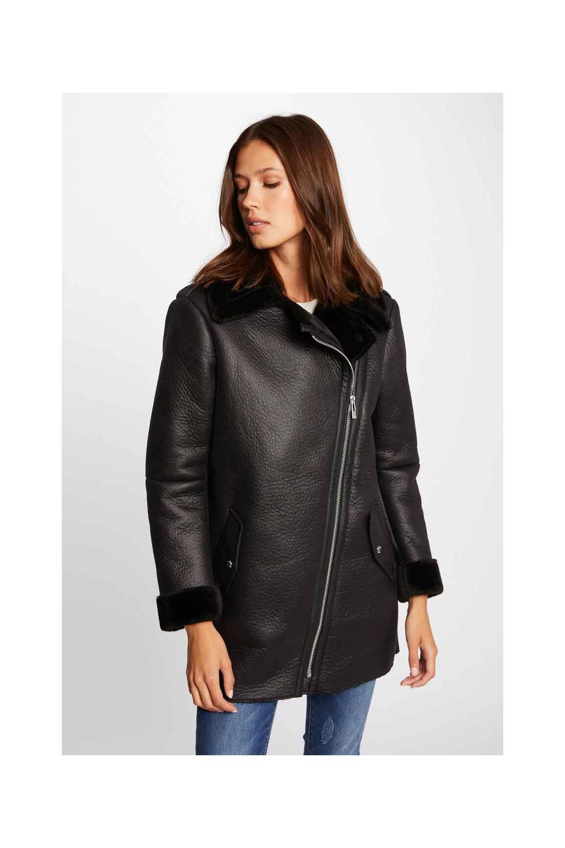 Morgan Manteaux Longs Femme couleur noir