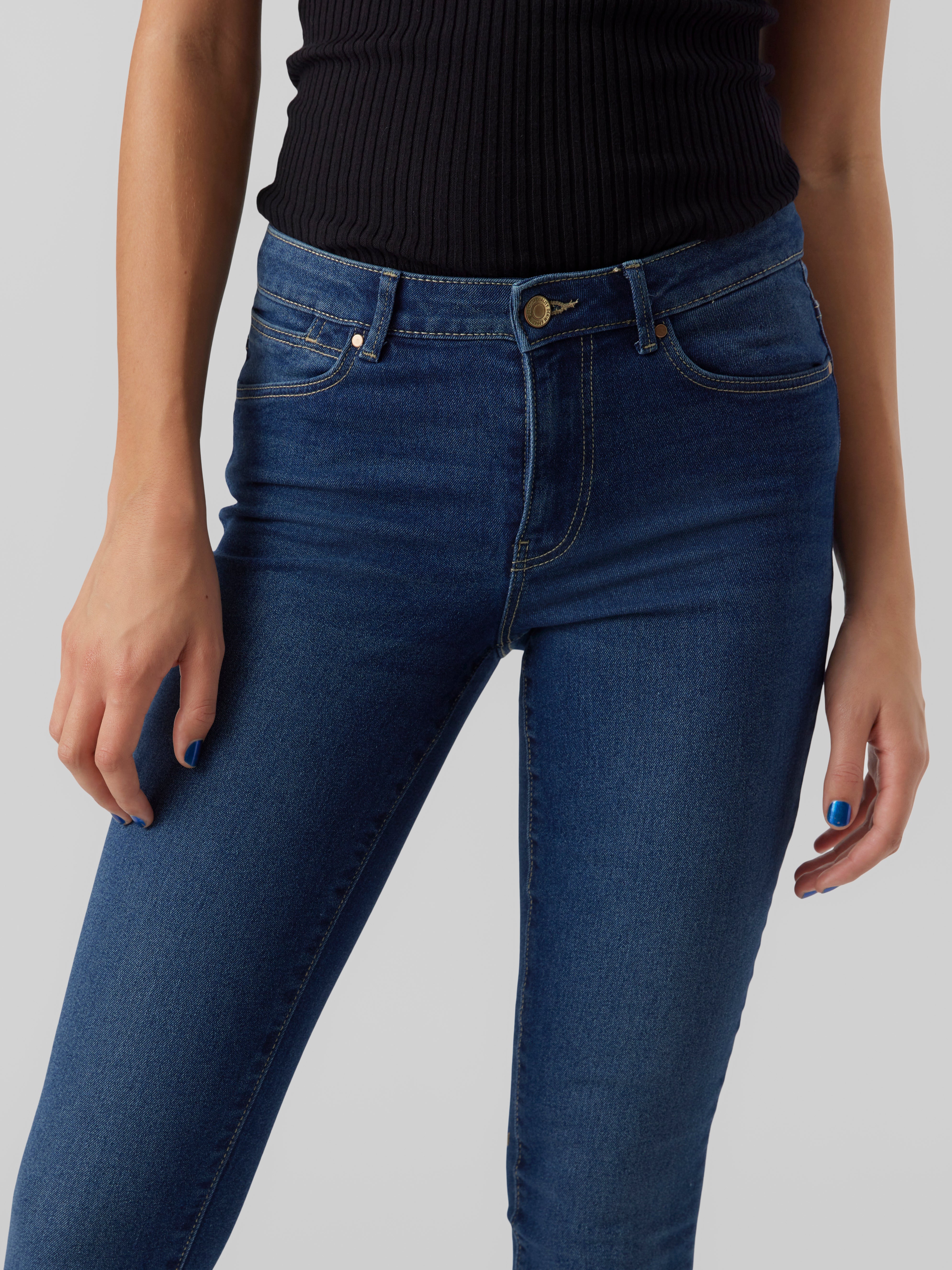 VMJUNE Mid Rise Skinny Fit Jeans