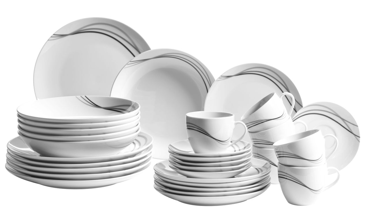 Mäser Serie Tajo, Kombiservice 30 teilig für 6 Personen