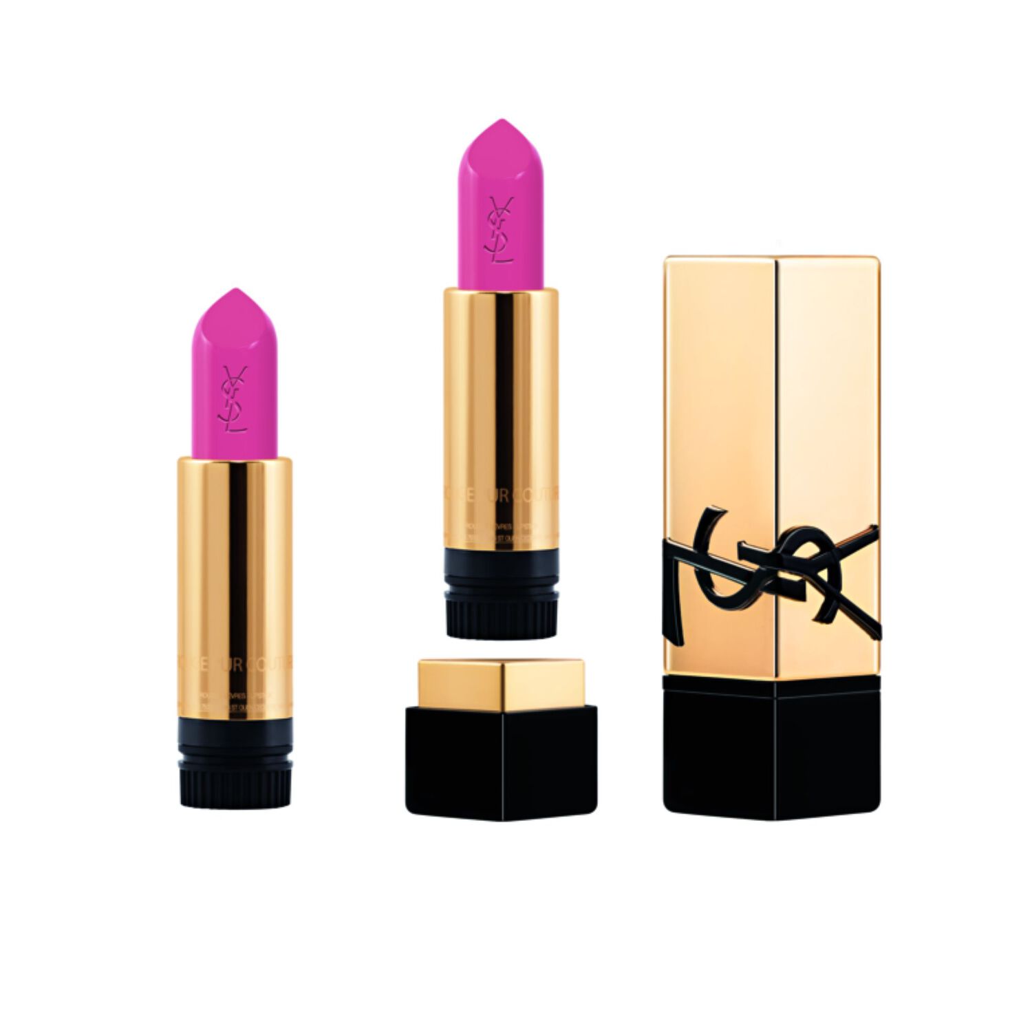 Yves St Laurent Rouge Pur Couture Recharge Rouge à lèvres fini satin